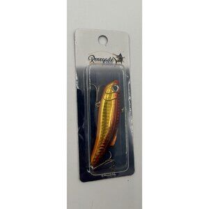 New Renegade Natural Red And Yellow, Fishing Lure. Rattle 3.5 inch 1 oz..
